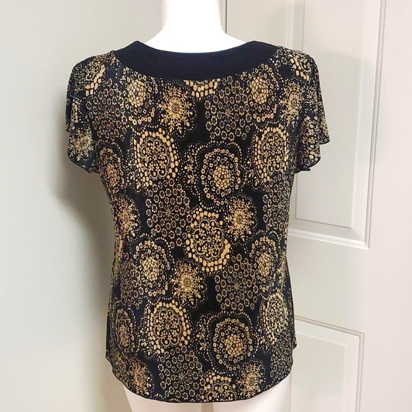 Dress Barn Peekaboo Blouse - Picture 2 of 4